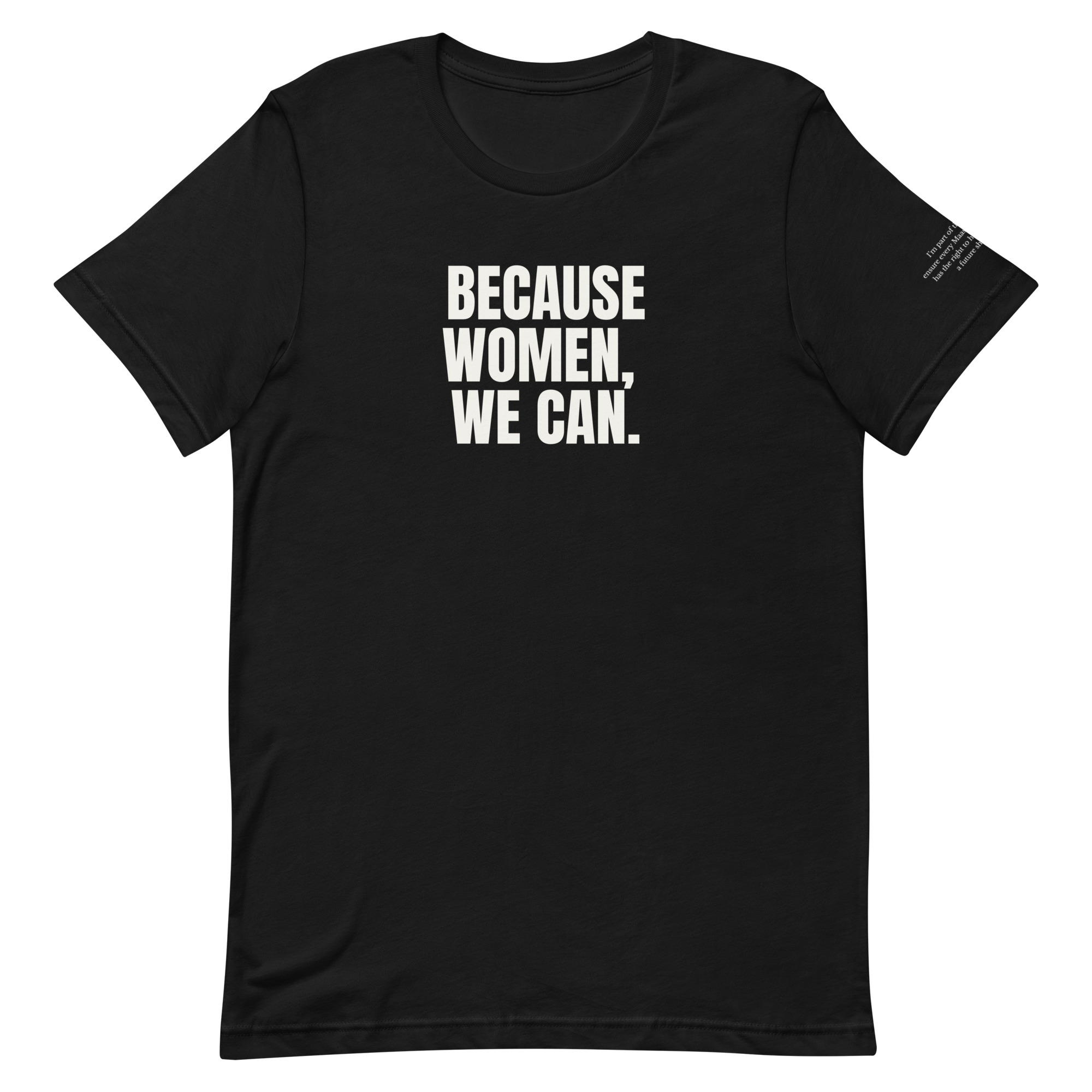 BECAUSE WOMEN WE CAN - BOLD